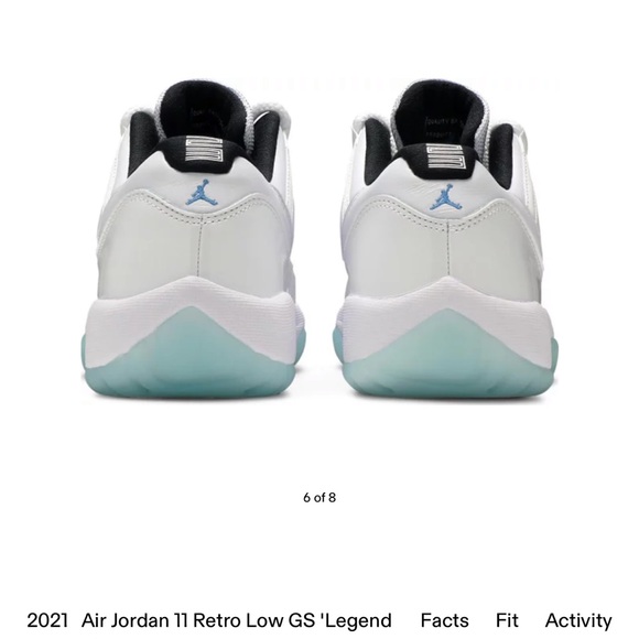 Air Jordan 11 retro low legend blue gs - Picture 2 of 8